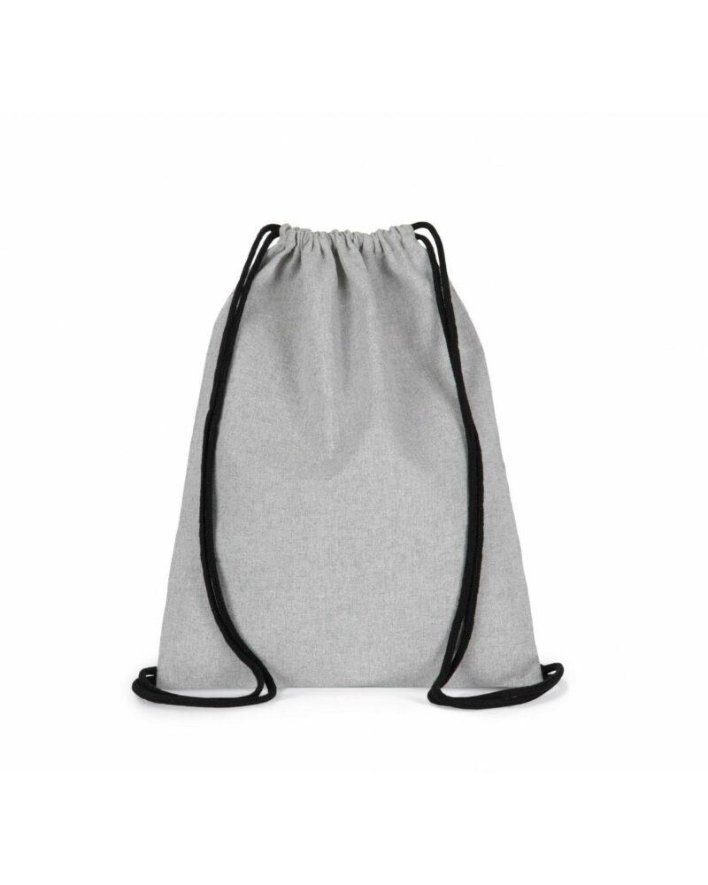 Sac à dos recyclé à cordon coulissant flint grey