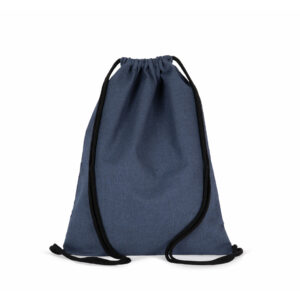 Sac à dos recyclé à cordon coulissant horizon blue