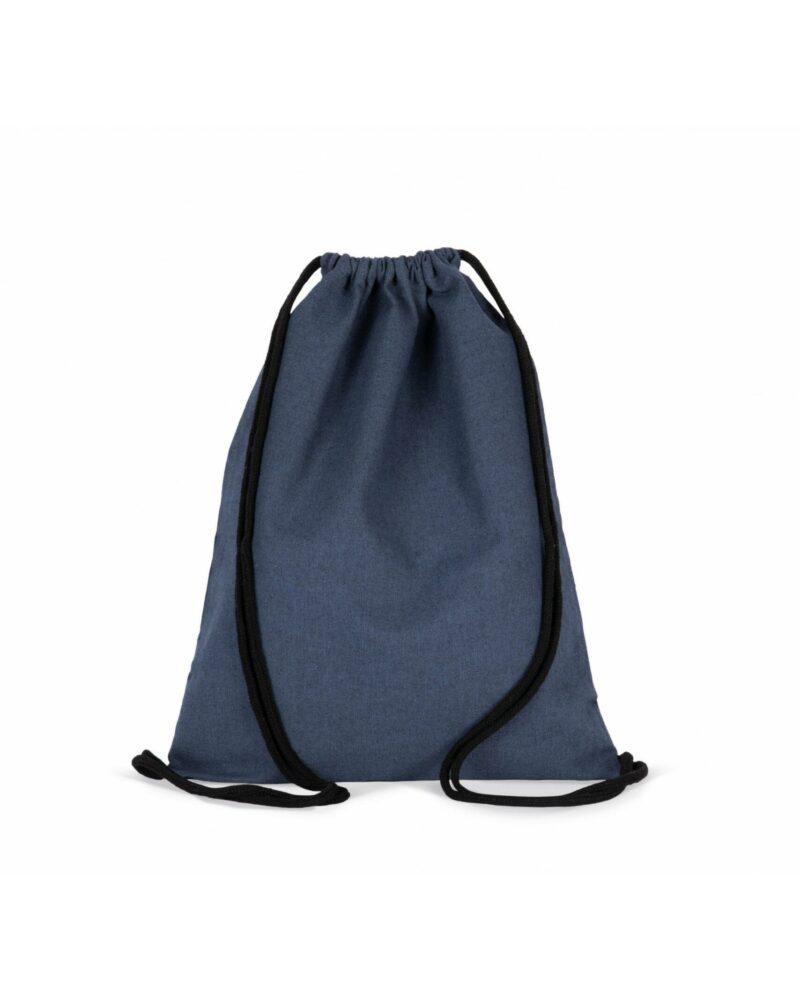 Sac à dos recyclé à cordon coulissant horizon blue