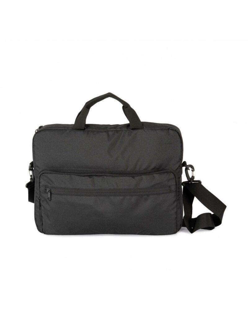 Sac de travail porte-ordinateur recyclé black