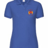 Polo Royal bleu Manches Courtes Femme Don Bosco