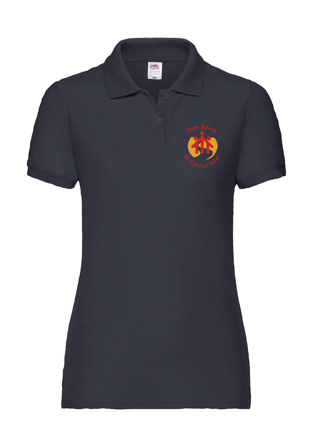 Polo Marine Manches Courtes Femme Don Bosco