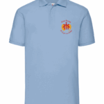 Polo bleu ciel Manches Courtes Homme Don Bosco