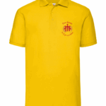 Polo Jaune Manches Courtes Homme Don Bosco