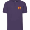 Polo Violet Manches Courtes Homme Don Bosco