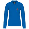 POLO MANCHES LONGUES FEMME DON BOSCO ROYAL BLUE