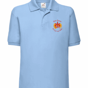 Polo bleu ciel Manches Courtes Enfant Don Bosco