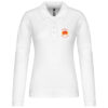 POLO MANCHES LONGUES FEMME DON BOSCO BLC