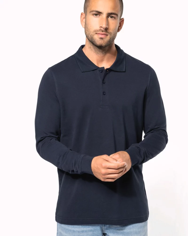Polo homme manches longues Don Bosco