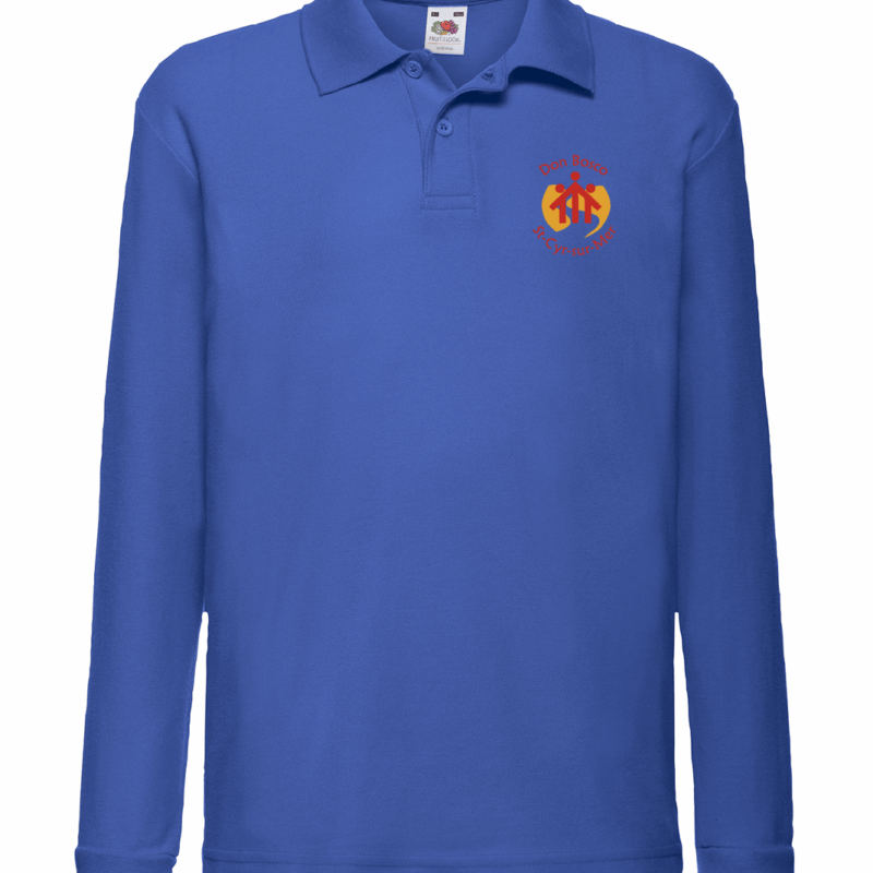 Polo enfant manches longues Don Bosco