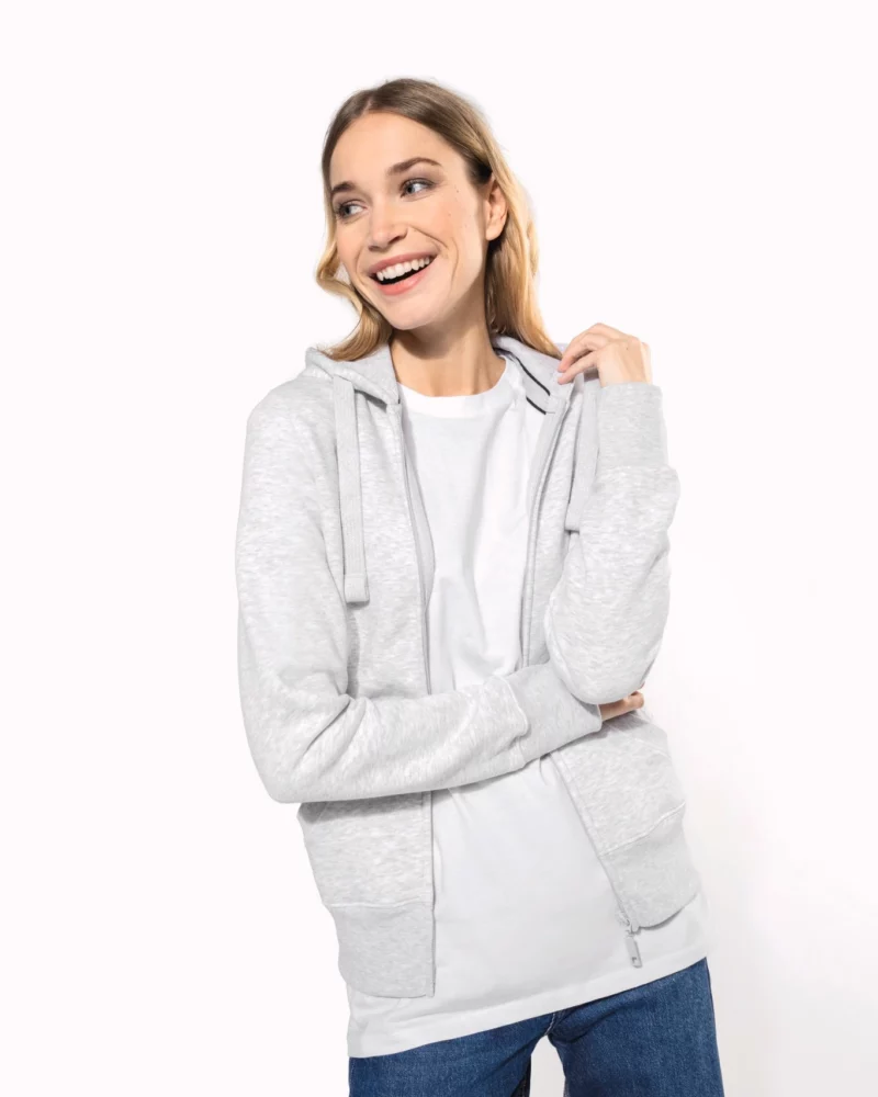 Sweat-shirt zippé capuche femme Don Bosco