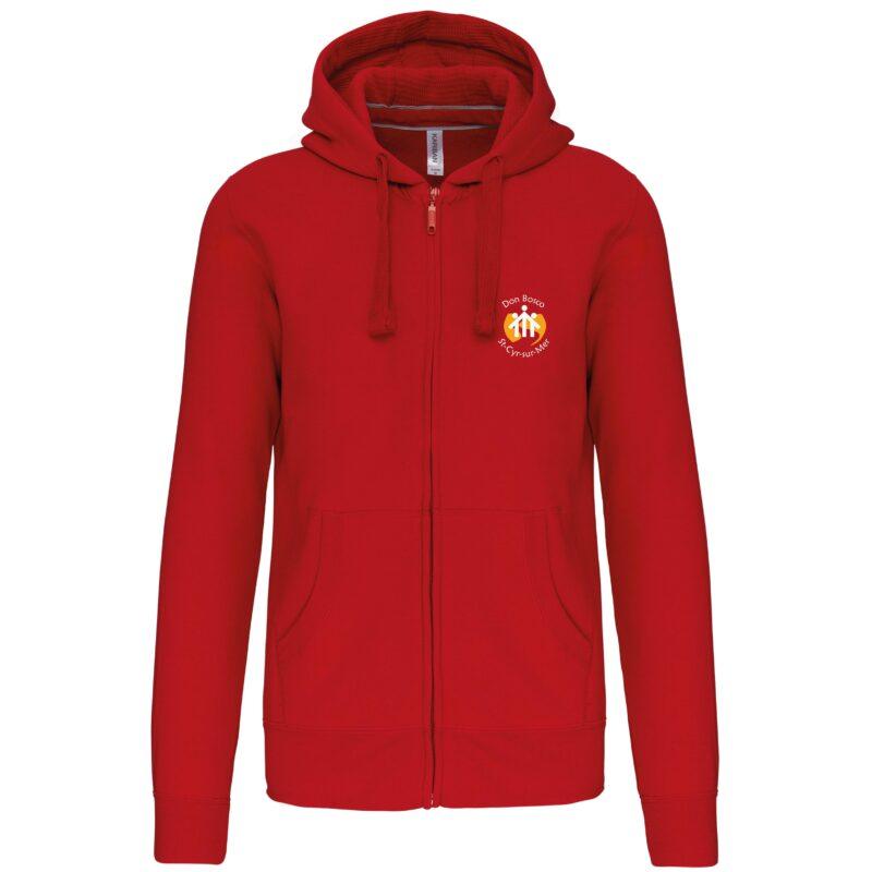 Sweat-shirt zippé capuche homme Don Bosco