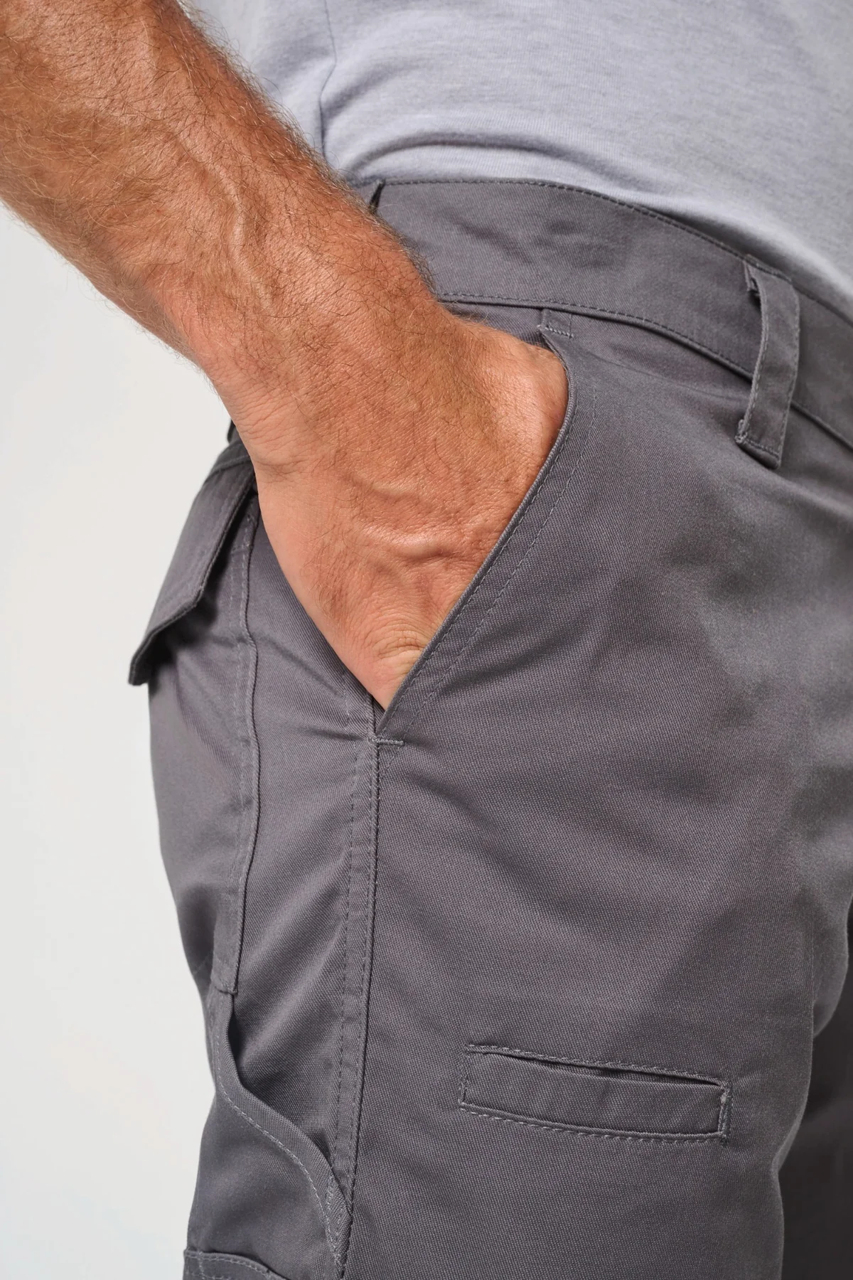Pantalon de travail multipoches homme – Image 3