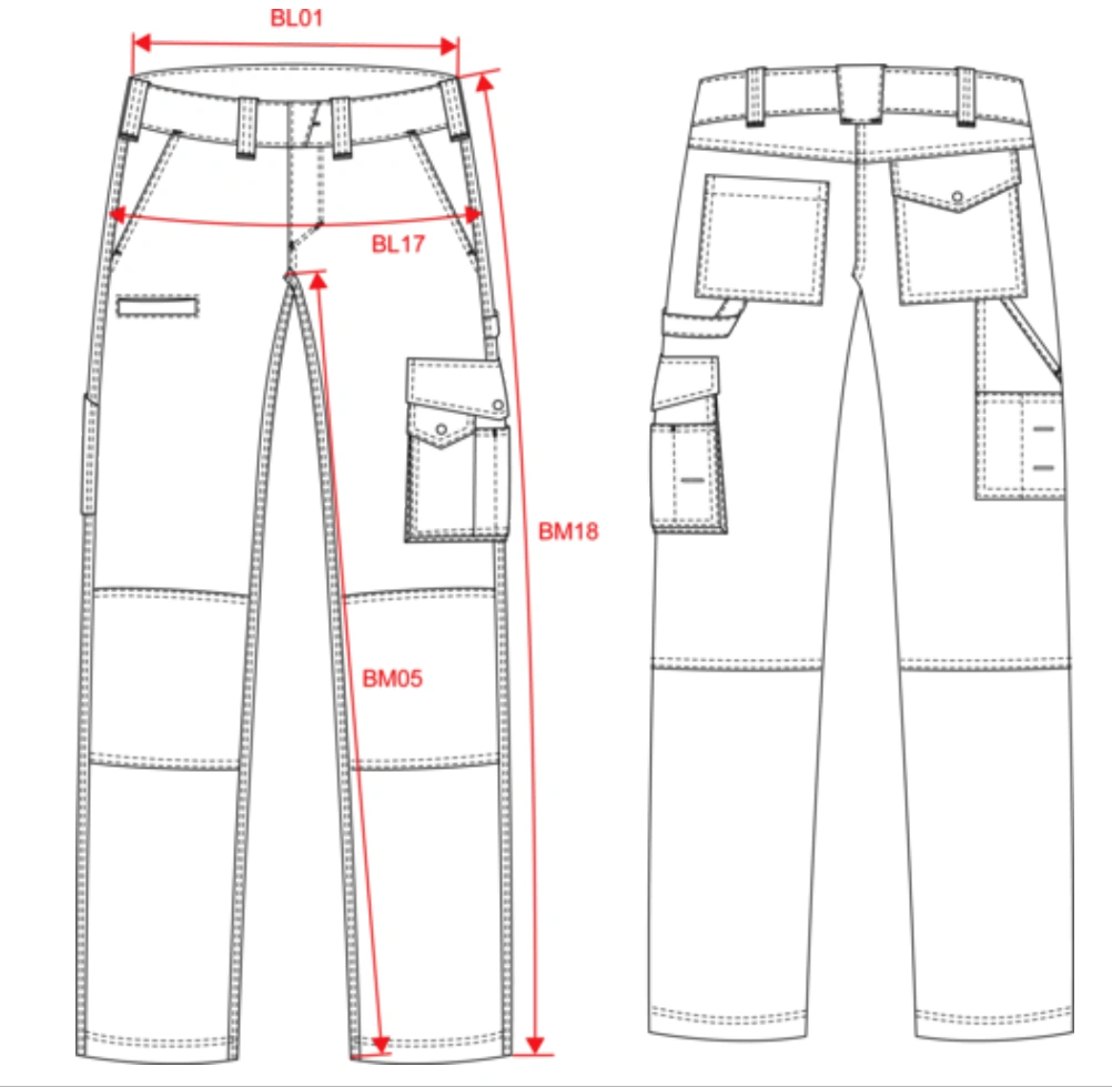 Pantalon de travail multipoches homme – Image 5