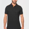 Polo Day To Day contrasté manches courtes homme - Thumbnail Image 1