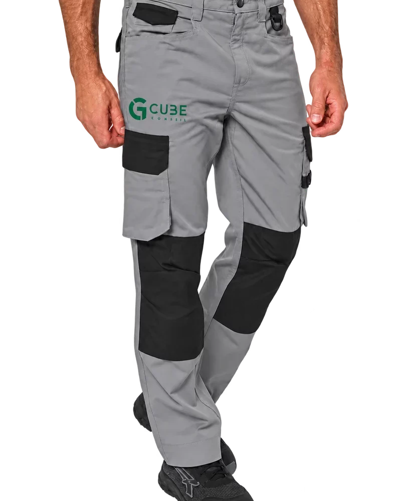 Pantalon de travail bicolore homme G-Cube