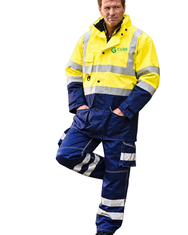 Parka de sécurité haute visibilté 7 en 1 G-cube.