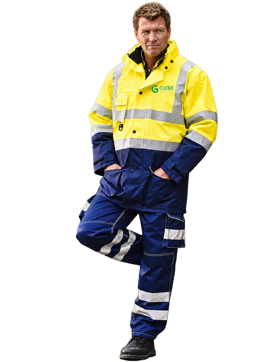 Parka de sécurité haute visibilté 7 en 1 G-cube. – Image 1
